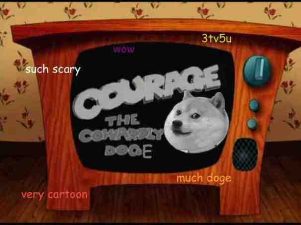 courage the cowardly doge show